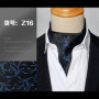 Men Vintage Polka Dot Wedding Formal Cravat Ascot Scrunch Self British style Gentleman Polyester Silk Paisley Neck Tie Luxury