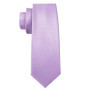 New Fashion Light Purple Ties For Men Wedding NeckTies Hanky Cufflinks Set Groom Business Lilac Lavender Gift