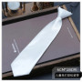 Pure white tie for men Father's Day DIY graffiti painting handmade style no zipper needed 5CM7CM8CM decoration trend