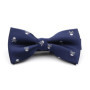 Men's Fashion Skull Bowtie 100 Microfiber Bow Tie Woven Polyester Jacquard Butterfly For Wedding Halloween Party Dress Neckwear