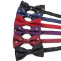 Men's Fashion Skull Bowtie 100 Microfiber Bow Tie Woven Polyester Jacquard Butterfly For Wedding Halloween Party Dress Neckwear