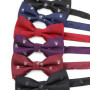 Men's Fashion Skull Bowtie 100 Microfiber Bow Tie Woven Polyester Jacquard Butterfly For Wedding Halloween Party Dress Neckwear