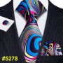 Men Tie Paisley Printed Necktie Gravata Neckwear Barry.Wang Fashion Set Ties For Men Formal Wedding Party Business Gift US-1230