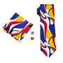 Men Tie Paisley Printed Necktie Gravata Neckwear Barry.Wang Fashion Set Ties For Men Formal Wedding Party Business Gift US-1230