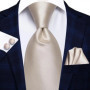 Hi-Tie Designer Black Blue Paisley 63inch Silk Men Tie 160cm Extra Long Ties for Men Woven Classic Men Necktie Pocket Square Set