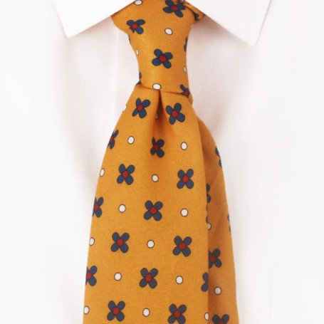 8cm Width European Winter Design Polka Dot Neck Ties Women Men Preppy Chic Casual Floral Printed Neckties Retro Soft Tie Cravat
