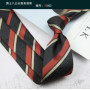 Tie Gravatas Fashion Wholesale Woven 8 cm Striped Necktie Wedding Accessories Blue Man Dot Fit Group Party Office Neck Ties