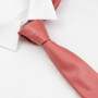 Men's New Novelty PU Leather Ties Casual Solid Colorful Red Black Blue Pink PU Neckties Necktie Wedding Business Suit Shirt Tie