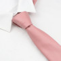 Men's New Novelty PU Leather Ties Casual Solid Colorful Red Black Blue Pink PU Neckties Necktie Wedding Business Suit Shirt Tie