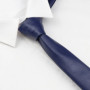 Men's New Novelty PU Leather Ties Casual Solid Colorful Red Black Blue Pink PU Neckties Necktie Wedding Business Suit Shirt Tie