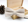 High Quality Men's Wool Cotton Adjustable Bow Tie Cravats Wedding Business Butterfly Solid Plaid Bowtie Clothing Accessories