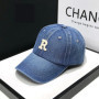 Denim Baseball Caps Casual 100 Cotton Letter C Baseball Cap Women Men Spring Summer Cap