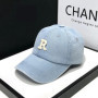 Denim Baseball Caps Casual 100 Cotton Letter C Baseball Cap Women Men Spring Summer Cap