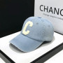 Denim Baseball Caps Casual 100 Cotton Letter C Baseball Cap Women Men Spring Summer Cap