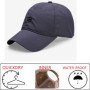 OOhmy Baseball Cap Oversize Big Head Man Plus Size Spring Summer Thin Fabric Mesh Sun Hat Male Snapback M 55-59cm L 60-64cm
