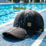 Big Head Plus Size Summer Baseball Cap Man Outdoors Cotton Large Men Mesh Quick-dry Snapback Hat XL Adult Unisex Baseball Cap
