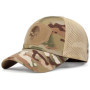 Skull Tactical Airsoft Cap Adjustable Breathable Sun Visor Trucker Hat Mesh Hunting Hiking Snapback Baseball hats gorra