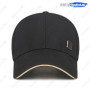 New Unisex Hard-Top Chinese Style Metal Label Mesh Baseball Cap Classic Outdoor Casual Sports Sun Hat Trucker Hats Dad Caps