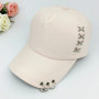 Ring Adjustable Baseball Cap Hat Men Women Fashion Breathable Solid Color Hat Boys Girls