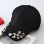 Ring Adjustable Baseball Cap Hat Men Women Fashion Breathable Solid Color Hat Boys Girls