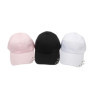 Ring Adjustable Baseball Cap Hat Men Women Fashion Breathable Solid Color Hat Boys Girls