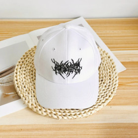 Summer Fashion Adjustable Cotton Baseball Hats Hiphop Graffiti Cartoon Pattern Embroidery Sun Cap for Men And Women