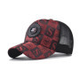 Fashion Outdoor Mesh Baseball Caps for Men Women Plaid Cap Net Hat Casual Sunhat Trucker Boys Girls Snapback Gorra Wholesale