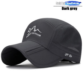 Cotton Summer Foldable Portable Adjustable Baseball Cap Sun Hat Trucker Caps Dad Hats