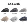 Summer Beret Hats for Man Forward Cap Women Hollow Mesh Breathable Flat Peaked Caps Fashionable Outdoor Cap Adjustable