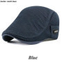 Men's Mesh Baseball Cap Breathable Summer Caps Dad Hat Outdoor Fishing Hats Trucker Cap