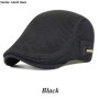 Men's Mesh Baseball Cap Breathable Summer Caps Dad Hat Outdoor Fishing Hats Trucker Cap