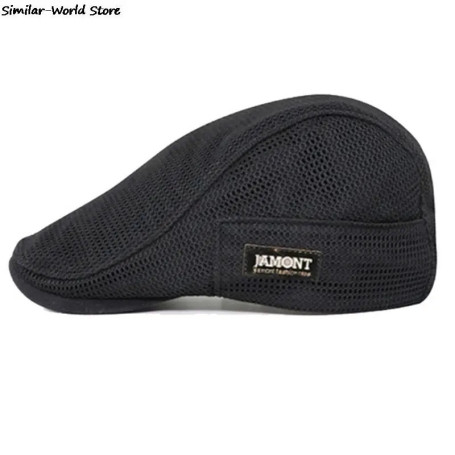 Men's Mesh Baseball Cap Breathable Summer Caps Dad Hat Outdoor Fishing Hats Trucker Cap