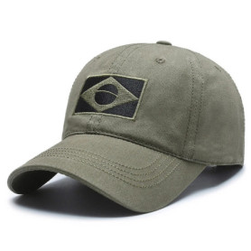New Baseball Cap Men Summer Brazil Flag Sun Protection Snapback Cap Male Fashion Casual Golf Baseball Hat Airsoft Hat