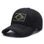 New Baseball Cap Men Summer Brazil Flag Sun Protection Snapback Cap Male Fashion Casual Golf Baseball Hat Airsoft Hat