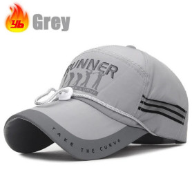 Summer With Windproof Rope Extended Brim Adjustable Baseball Cap Fishing Hat Trucker Caps Dad Hats