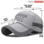 Summer With Windproof Rope Extended Brim Adjustable Baseball Cap Fishing Hat Trucker Caps Dad Hats