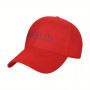 Adjustable Baseball Cap - Casual Outdoor Trucker Hat, Polyester Snapback For Men