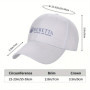 Adjustable Baseball Cap - Casual Outdoor Trucker Hat, Polyester Snapback For Men