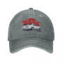 Vintage JDM R32 GTR Baseball Cap Men Women Distressed Denim Sun Cap Japanese Drift Car Outdoor Summer Unstructured Soft Hats Cap