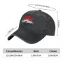 Vintage JDM R32 GTR Baseball Cap Men Women Distressed Denim Sun Cap Japanese Drift Car Outdoor Summer Unstructured Soft Hats Cap