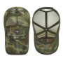 2023 Camouflage Summer Baseball Cap For Men Full Mesh Big Brim Snapback Hat Fashion Adjustable Lettter Embroidery Fishing Cap