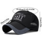 Hot Sale Women Men's caps Baseball Cap Summer Long-brimmed Caps Breathable Shading Windproof Cap Reflective Striped Hat gorras