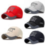 Hot Sale Women Men's caps Baseball Cap Summer Long-brimmed Caps Breathable Shading Windproof Cap Reflective Striped Hat gorras