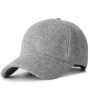 Man big bone large size hat cap Male Autumn and Winter Warm Wool Felt Snapback Hat Men Big Sizes Baseball Caps 50-60cm 60-64cm