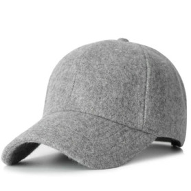 Man big bone large size hat cap Male Autumn and Winter Warm Wool Felt Snapback Hat Men Big Sizes Baseball Caps 50-60cm 60-64cm