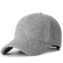 Man big bone large size hat cap Male Autumn and Winter Warm Wool Felt Snapback Hat Men Big Sizes Baseball Caps 50-60cm 60-64cm