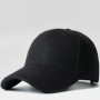 Man big bone large size hat cap Male Autumn and Winter Warm Wool Felt Snapback Hat Men Big Sizes Baseball Caps 50-60cm 60-64cm