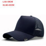 Brand Oohmy 2025 Summer Big/Small Head Mesh Baseball Cap Outdoors Large Sun Caps Oversize Plus Size Trucker Hat 55-60cm 60-65cm