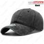 Four Seasons Simple Light Plate Solid Color Cotton Adjustable Baseball Cap Sun Hat Trucker Caps Dad Hats