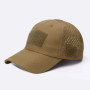 Camouflage Tactical Baseball Cap - Men's Outdoor Sun Hat for Hiking/Fishing, Adjustable Peaked Cap with DIY Velcro Patch